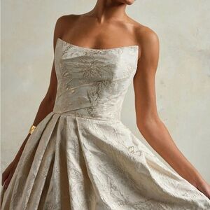 Maggie Sottero Rose Gold Strapless Wedding Dress - Aspen